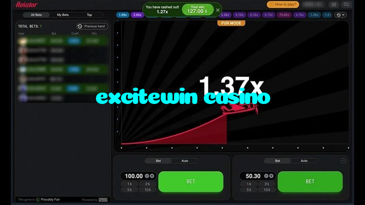 available types of excitewin casino bet including pre-match live express and system bets